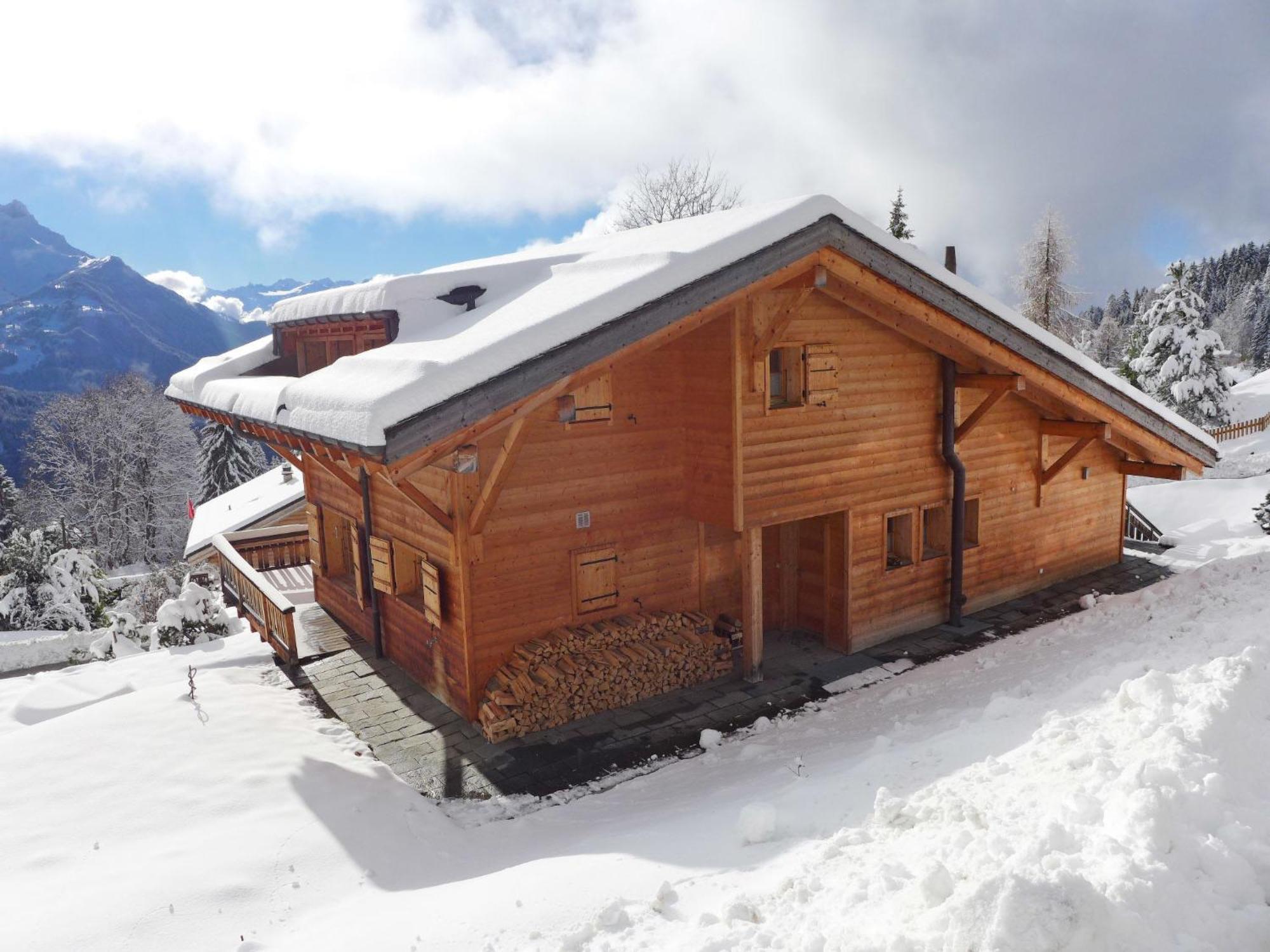 Chalet Chalet Maurice By Interhome Chesières Exterior foto